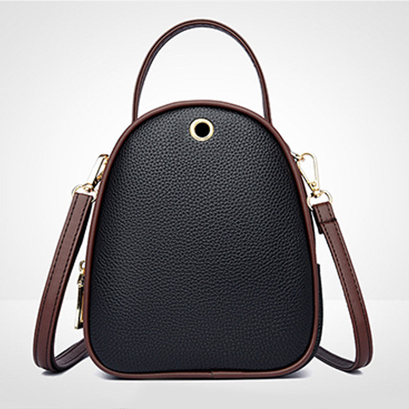 PU Leather Shoulder Handbag