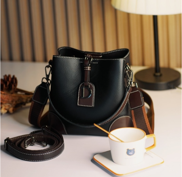 Retro Casual Bucket Bag