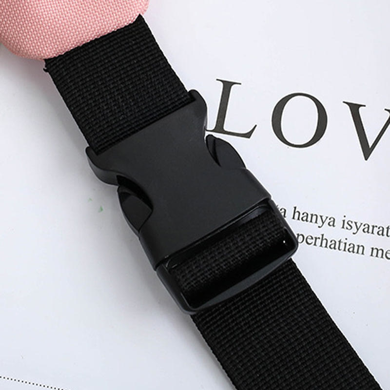 Contrast Color Crossbody Waist Bag