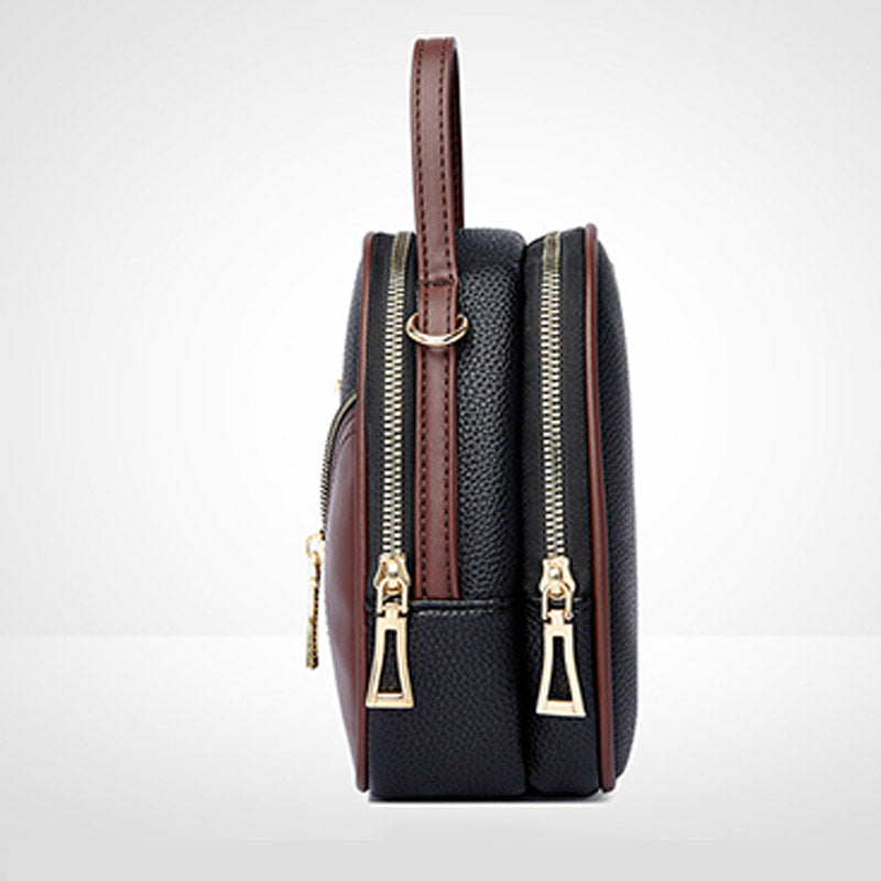 PU Leather Shoulder Handbag