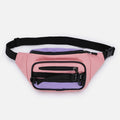 Contrast Color Crossbody Waist Bag