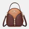 PU Leather Shoulder Handbag