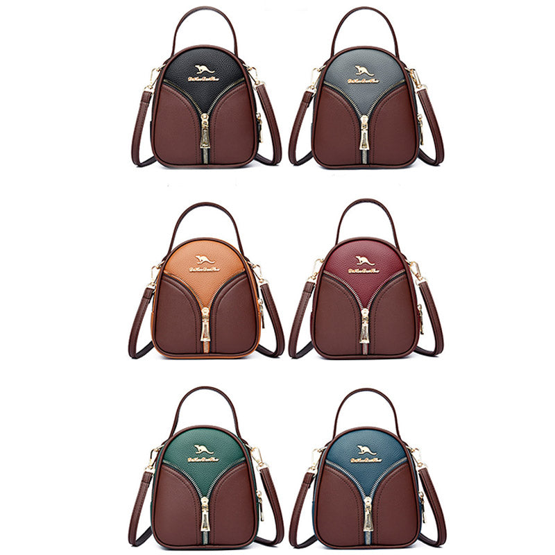 PU Leather Shoulder Handbag