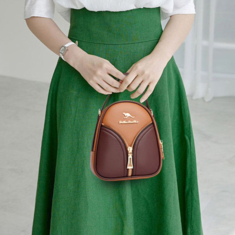 PU Leather Shoulder Handbag